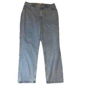 Abercrombie 90s Straight Jeans 16 33 Curvy Ultra High Rise